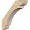 Ekena Millwork 6"W x 26"D x 26"H Olympic Rough Sawn Knee Brace, Douglas Fir BRC06X26X26OLY00RDF - alternate 1